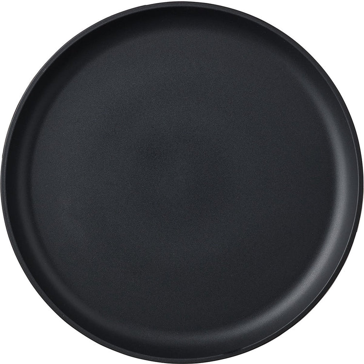 Mepal Frühstücksteller Silueta – 23 cm – Campingteller – Nordic Black