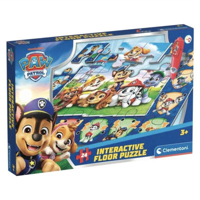 Clementoni – Paw Patrol – interaktives Bodenpuzzle – 24 Teile