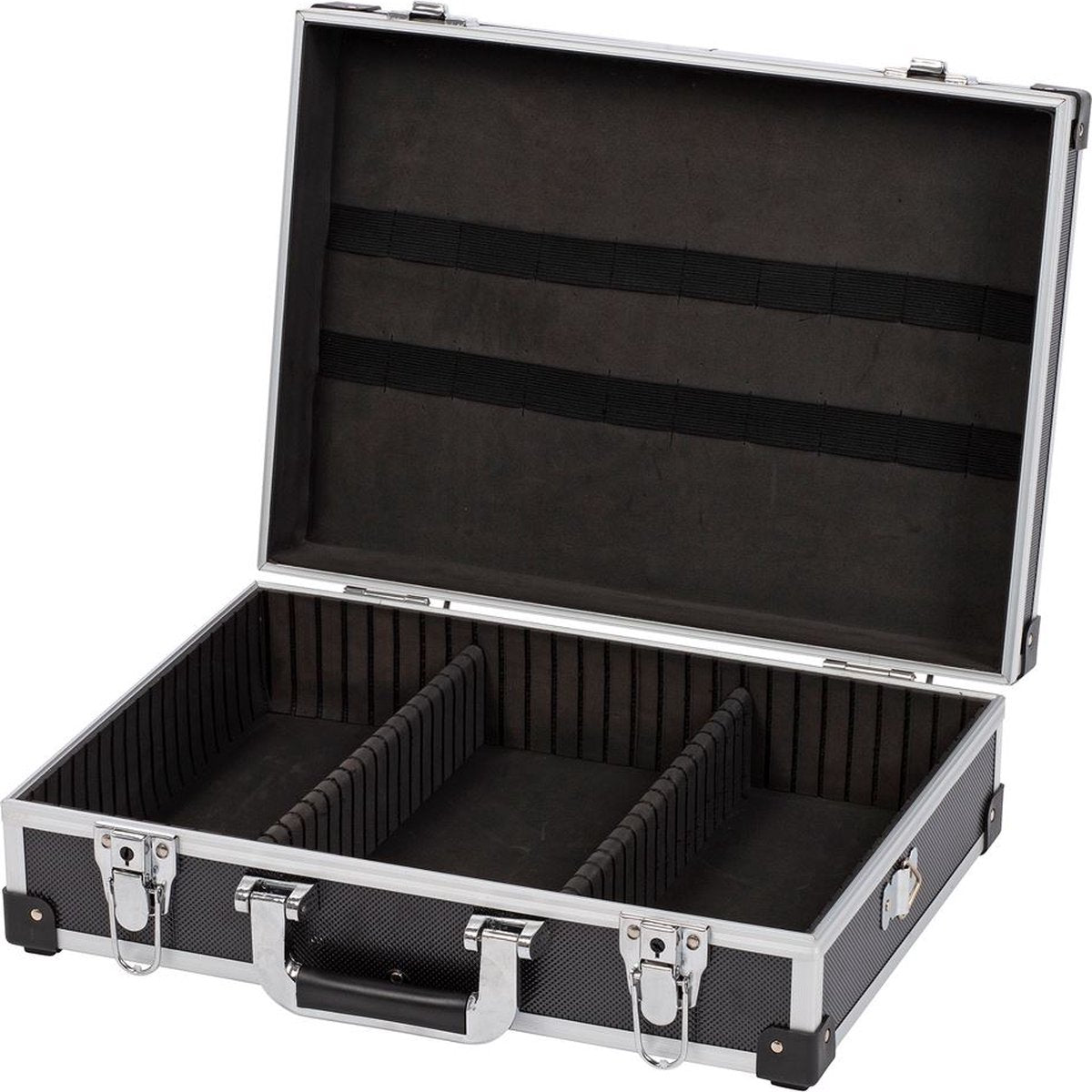 Kreator krt640101b Werkzeugkoffer – 420 x 300 x 125 mm – schwarz – (Lieferung ohne Werkzeug)