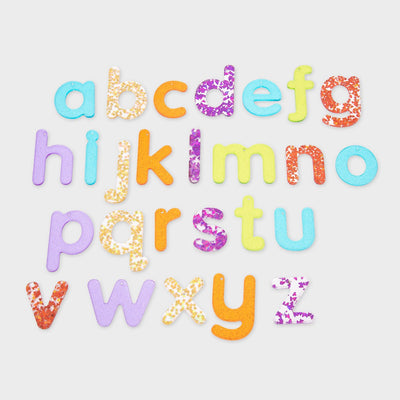 Tickit® durchscheinende Regenbogen-Glitzerbuchstaben