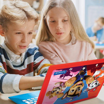 Lexibook Paw Patrol zweisprachiger Lernlaptop mit 164 Aktivitäten (NL FR)