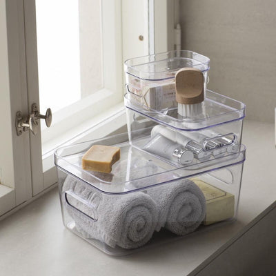 Smartstore - kompakte Aufbewahrungsbox l 15,4 Liter - Kunststoff - transparent