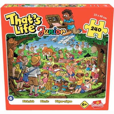 Goliath – Puzzle – That's Life Junior 6 – Picknick – 240 Teile – Puzzle