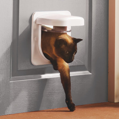 Petsafe Petporte Smart Flap – Katzenklappe – Weiß – 15,9 x 24,1 x 23,8 cm