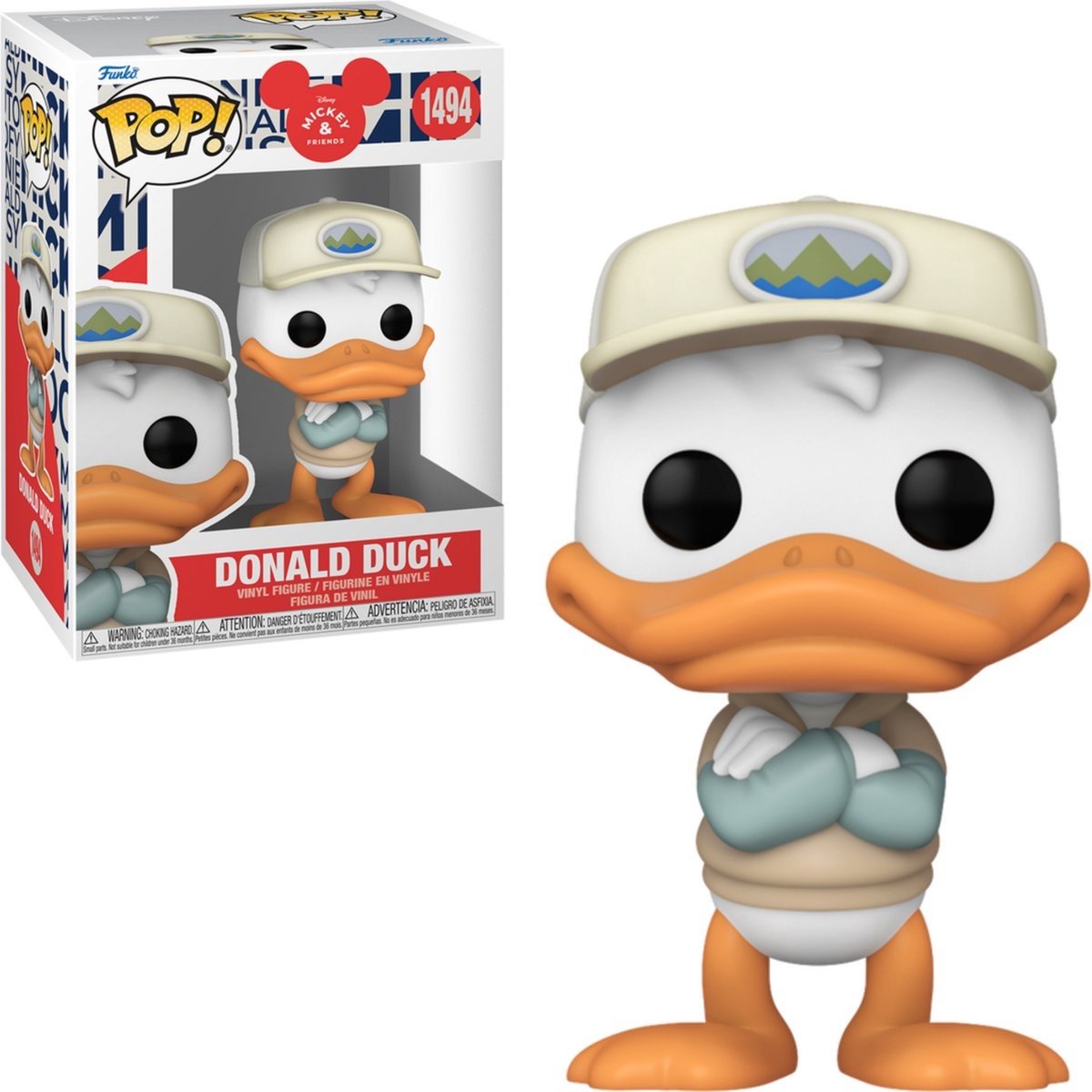 Funko Pop Disney: Mickey Friends – Donald Duck Pop #1494