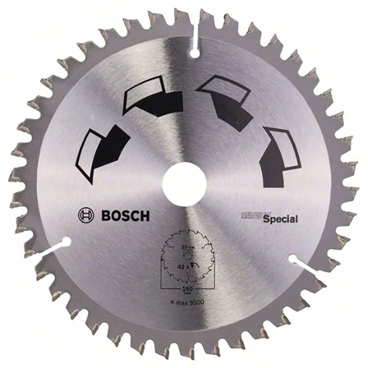 Bosch Kreissägeblatt Spezial - 160-2-20 16 - 42 Zähne