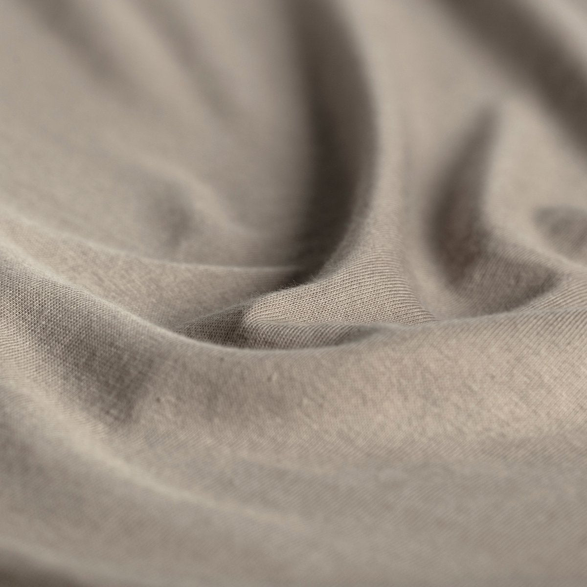 Cinderella - Topper-Spannbettlaken - bis 15 cm Matratzenhöhe - Doppeljersey - 80-90x200 210 cm - Taupe