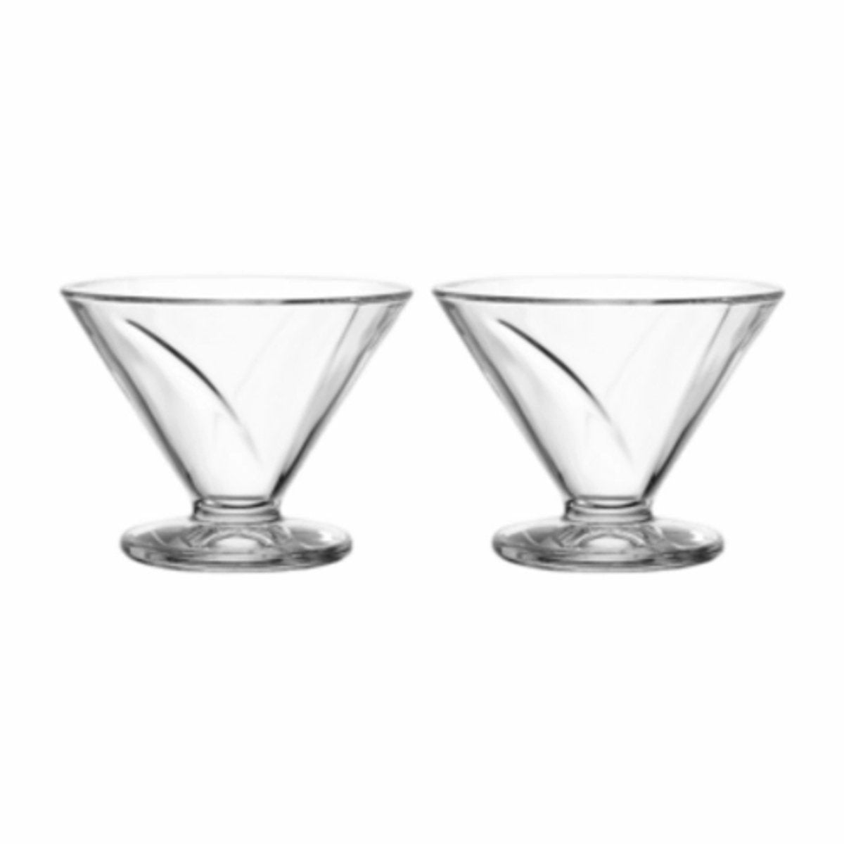 Leonardo Cono Schüssel zu Fuß 270ml - Set 2
