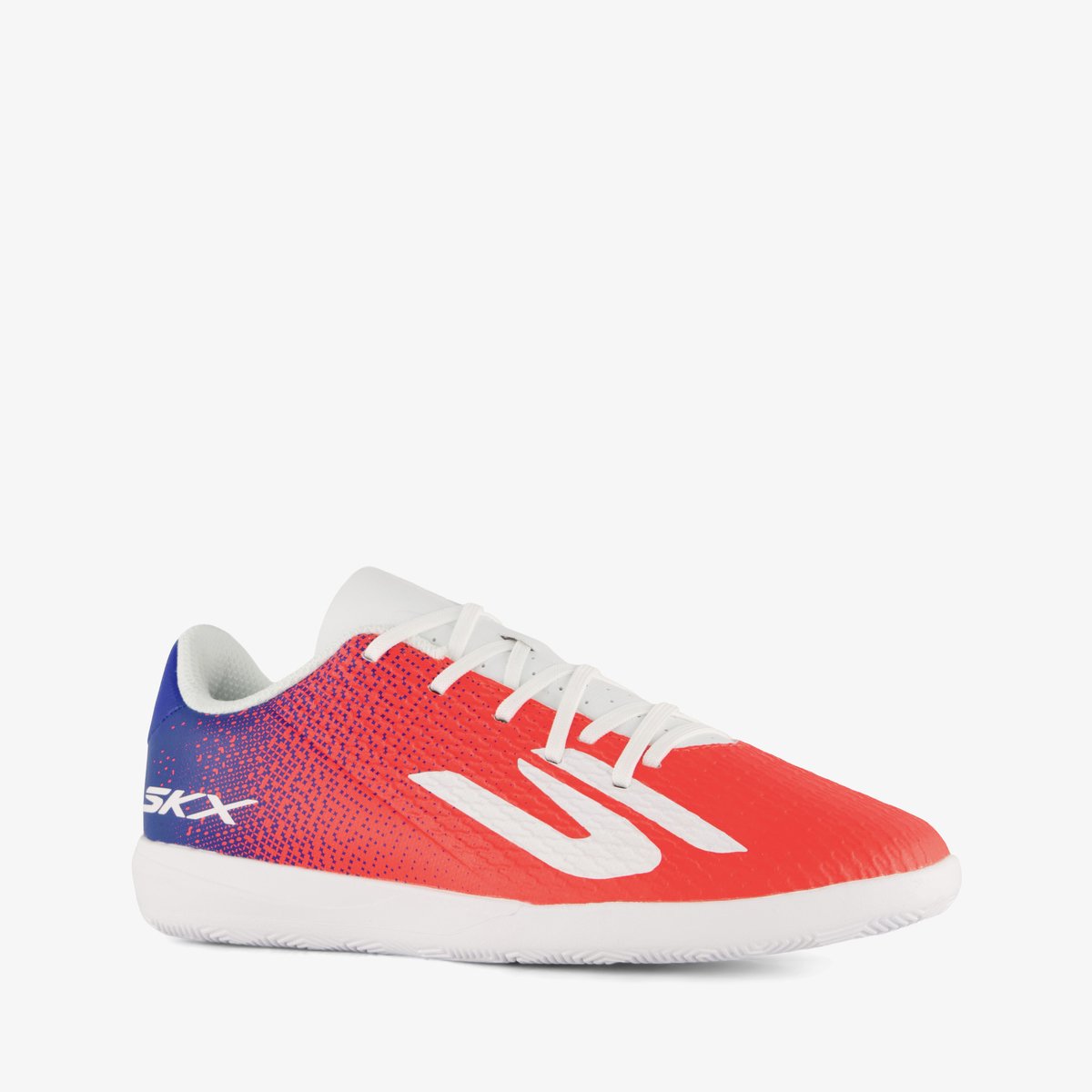 Skechers skx 2 ic Kinder Fußballschuhe rot blau - Größe 38 - herausnehmbare Sohle