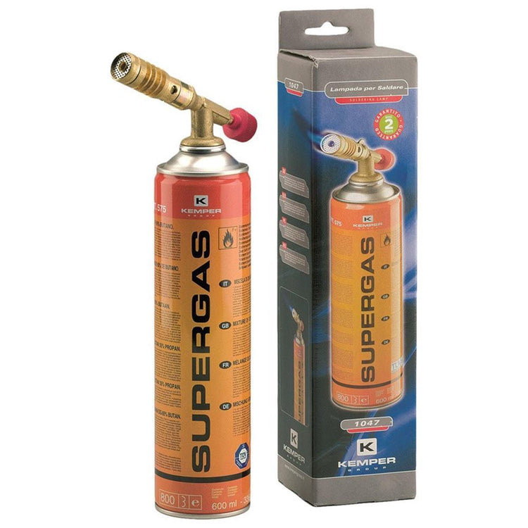 Gys Kemper Turbo Eco Lötbrenner inkl. 1x 600ml Supergas-Gaskartusche
