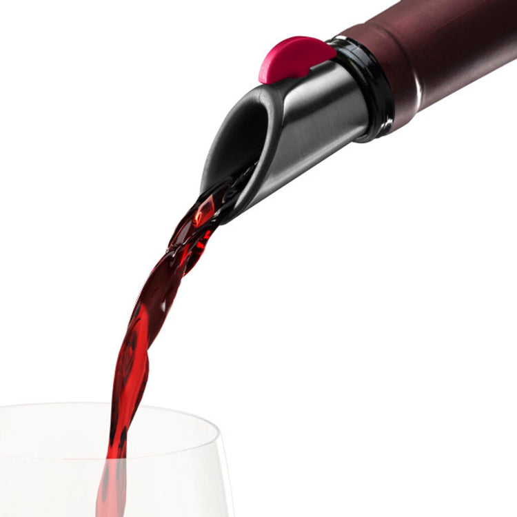 Innovine™ Weinausgießer und -verschluss in Himbeere