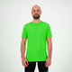 Rogelli Promo Laufshirt Herren – Kurzarm – Grün – M