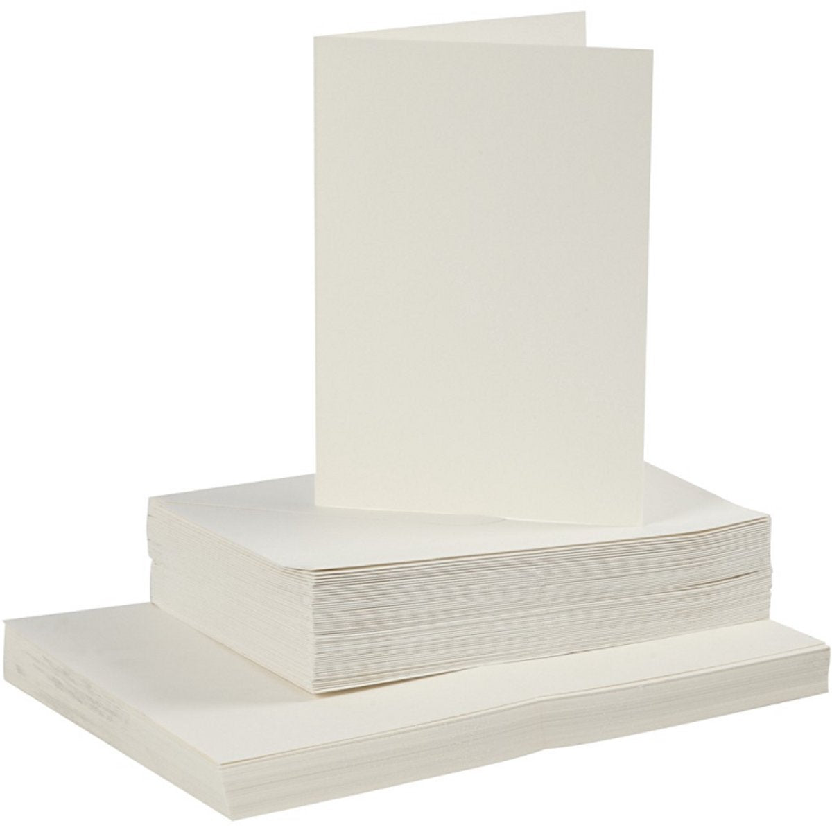 Creativ Company Karten und Umschläge Off-white, 50 Sets