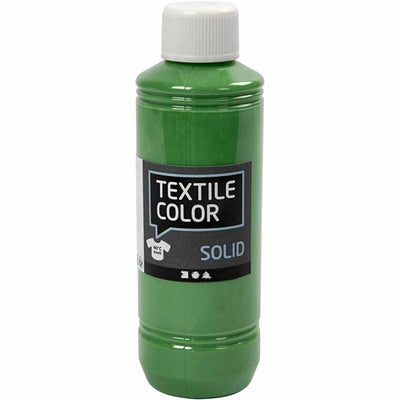 Kreativfirma Textil Farbabdeckung Textilfarbe Brilliant Green, 250 ml