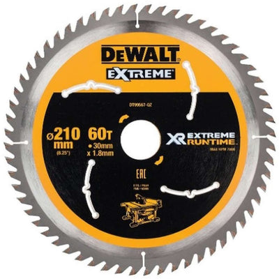 Dewalt Zubehör dt99567 xr Kreissägeblatt 210 x 30 mm 60 Zähne – dt99567-qz