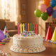 Sans Marque Party Casa Geburtstagskerzen-Set ohne Marke, 13-teilig – Happy Birthday-Kuchenkerzen – Partykerzen mit Halter – Partykerzen für Geburtstagstorte – Geburtstagszubehör