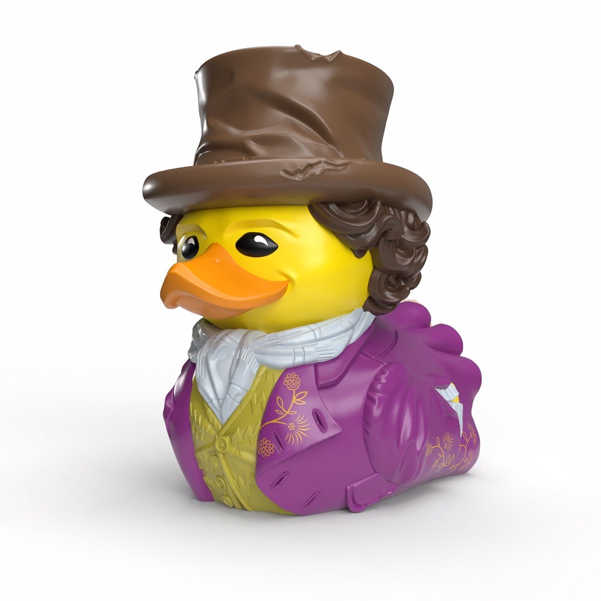Tubbz Numskull – Mini-Quietschente – Wonka – Willy Wonka (Badeen Edition) – 5 cm