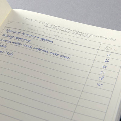 Sigel Notizbuch A5 – Conceptum – Holzstruktur – liniert – Softcover – si-co674
