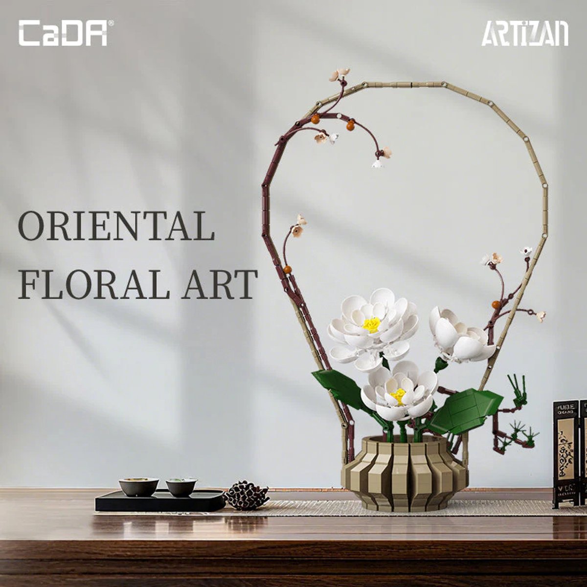 Cada artiste - floral - Kunst: Hiver - 990 Stück.