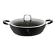 Berlingerhaus Berlinger Haus – 6125 – flache Bratpfanne – 28 cm – Schwarz – Profi