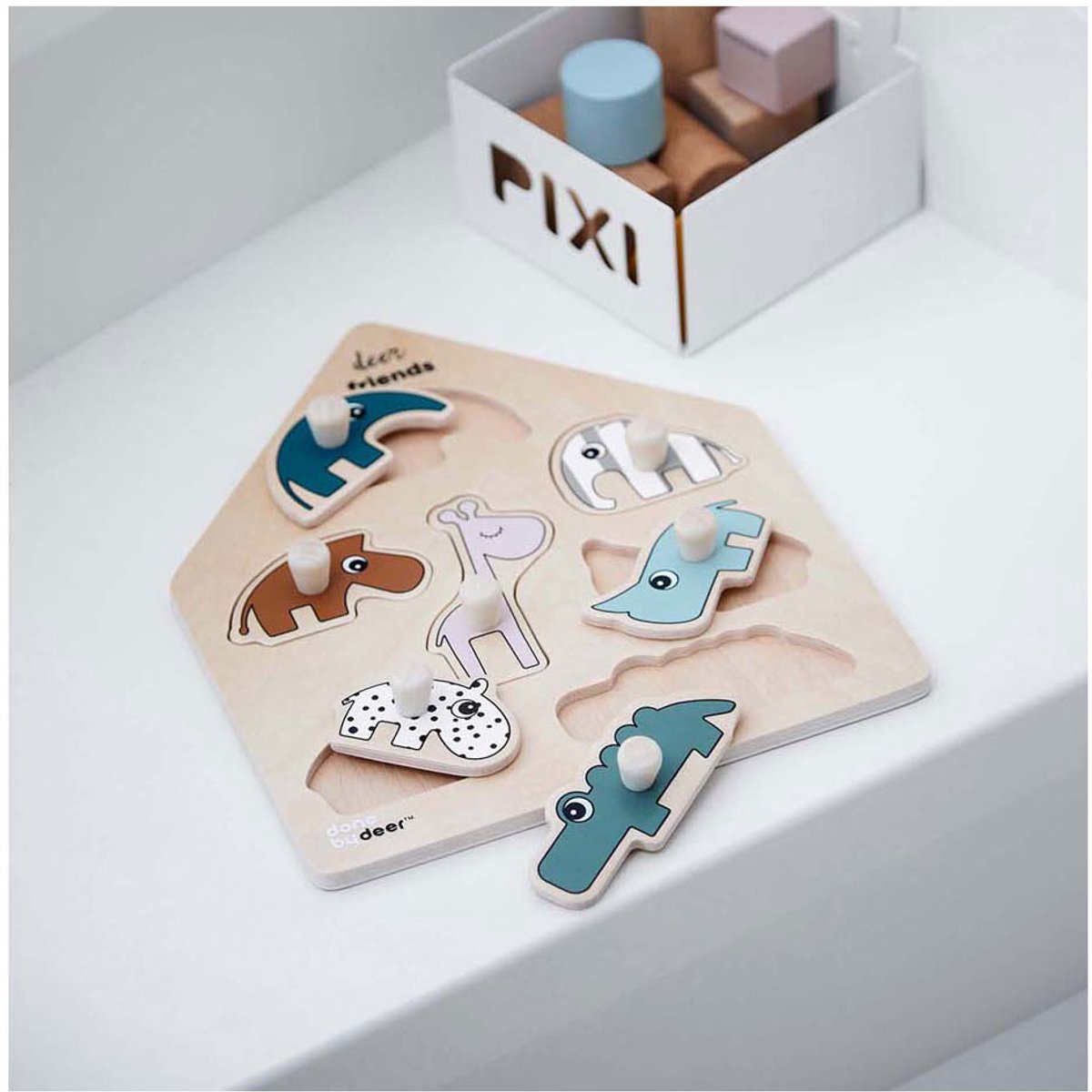 Fertig von Hirschholz Nick Puzzle Herten Friends, 7st.