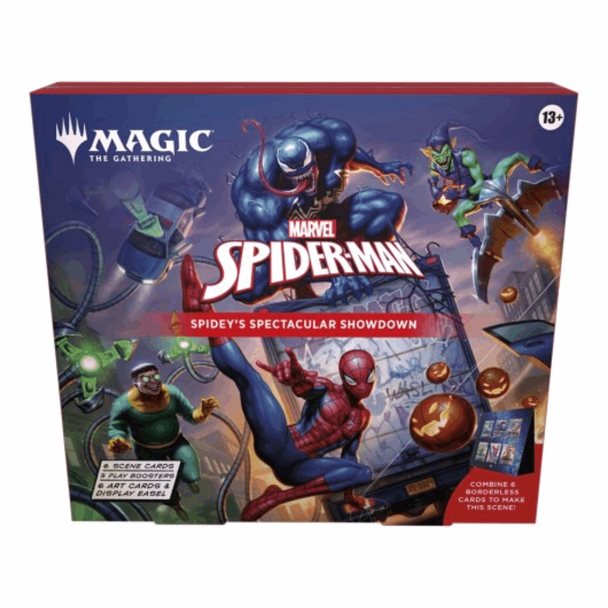 Magic the Gathering Marvel's Spider-Man-Szenenbox – Spider-Mans spektakulärer Showdown