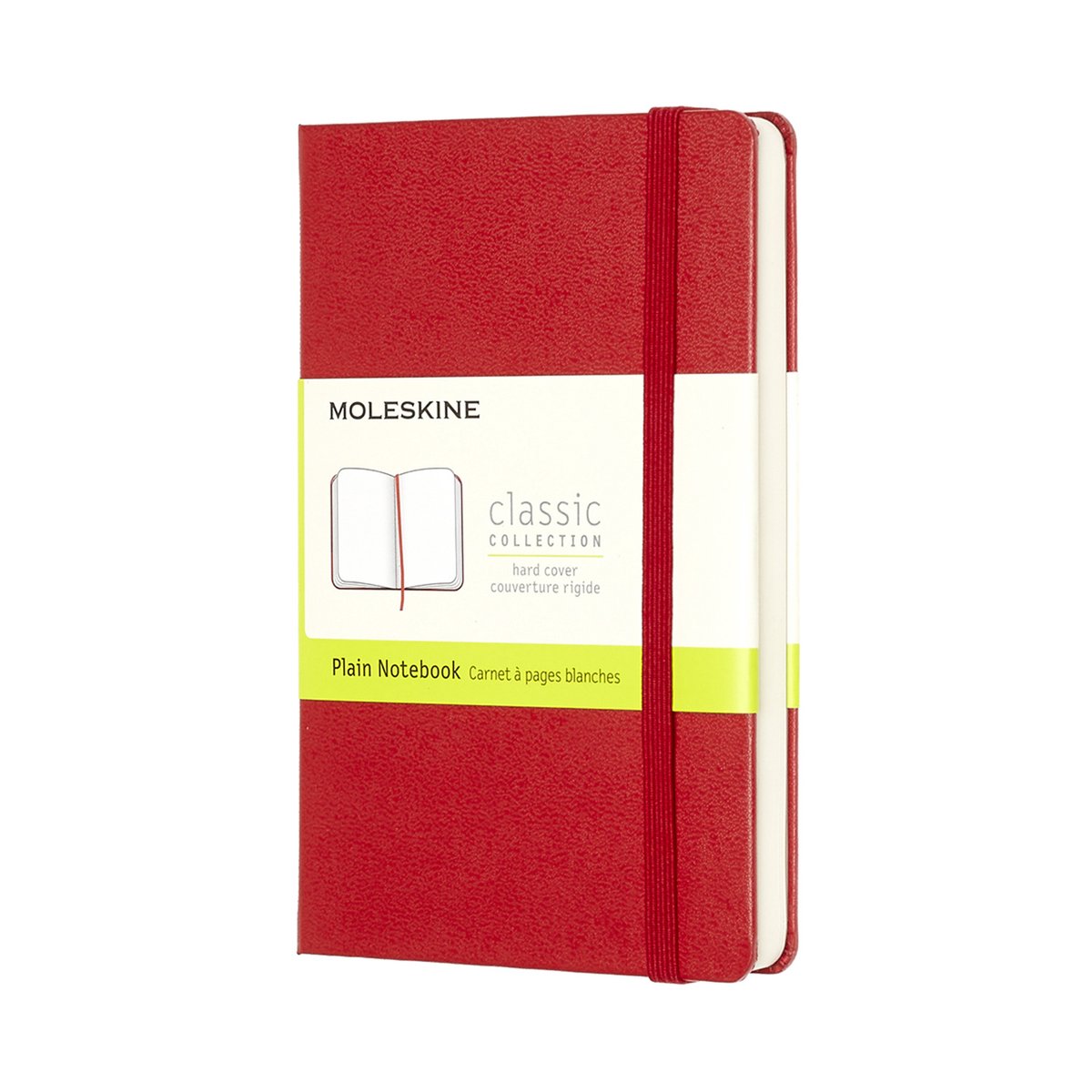 Moleskine klassisches Notizbuch – Tasche – Hardcover – leer – rot