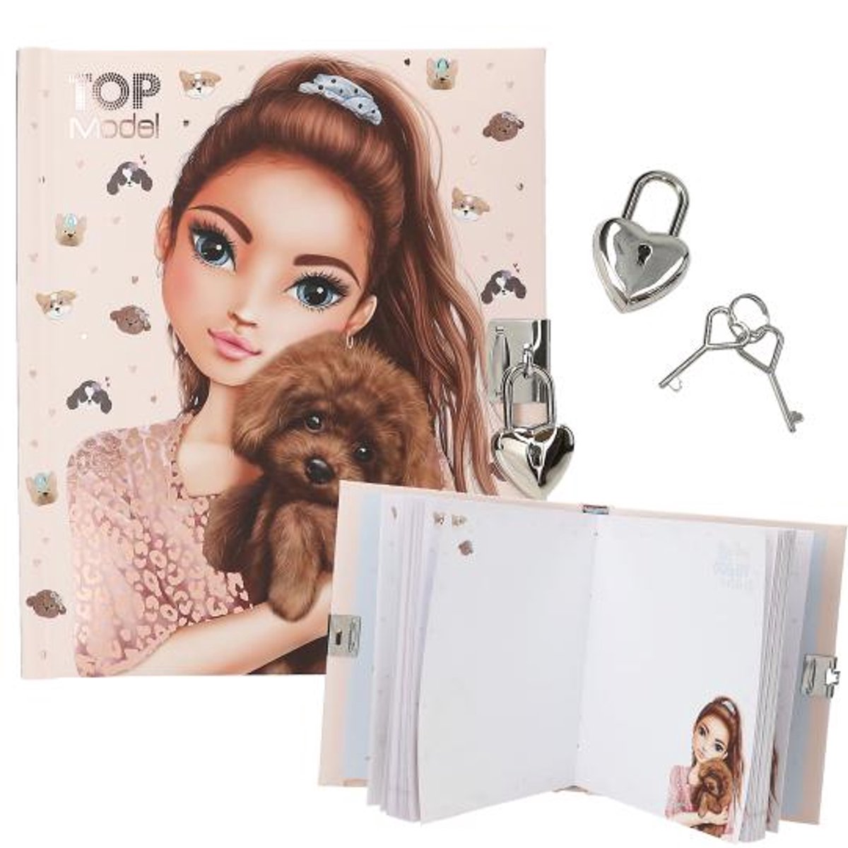 Topmodel-Hundetagebuch Kitty und Doggy