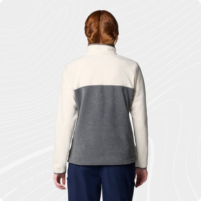 Columbia Benton Springs™ 1 2 Snap Pull Over II Damen-Outdoorweste – Grau