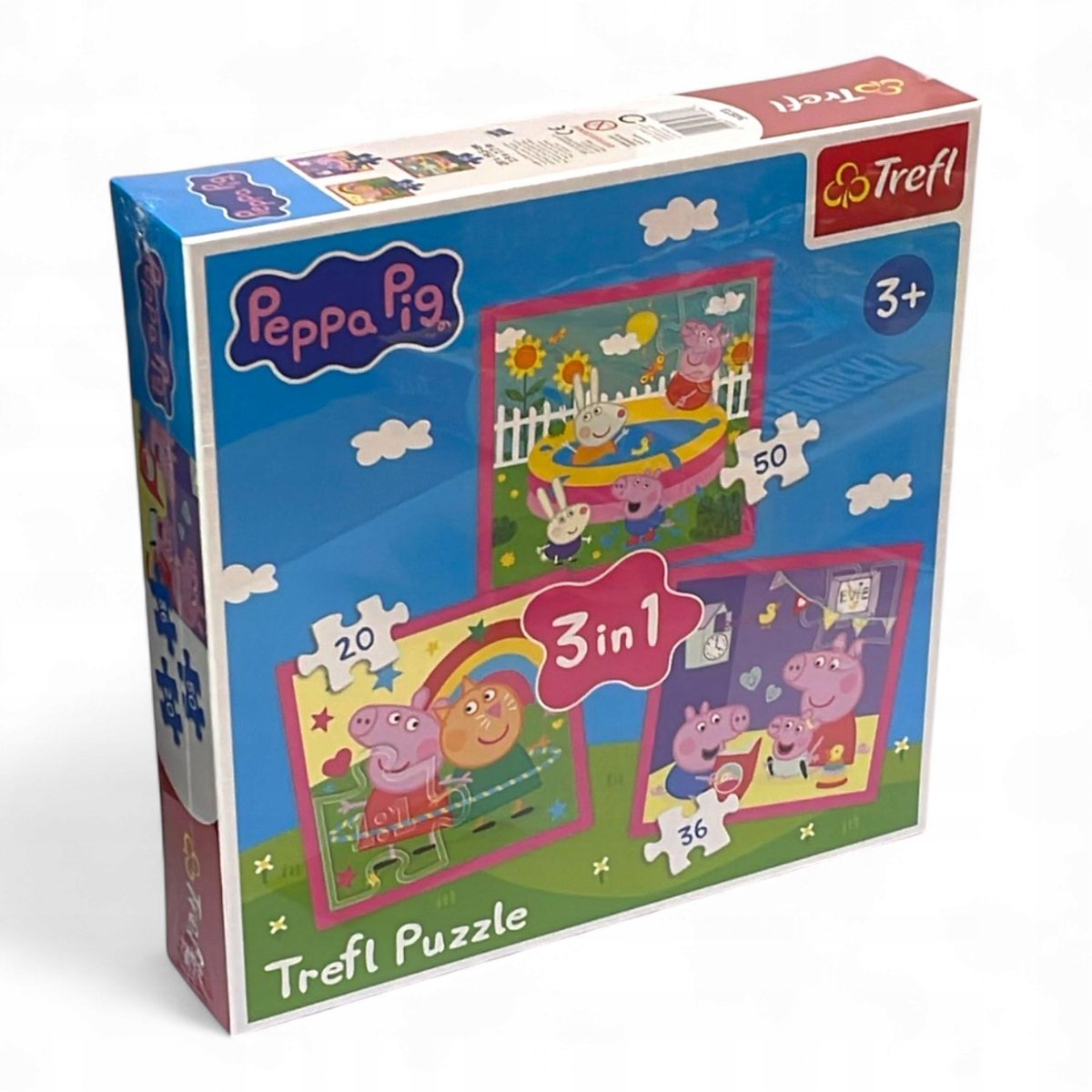 Trefl Peppa Pig Puzzle 3-in-1 für Kinder