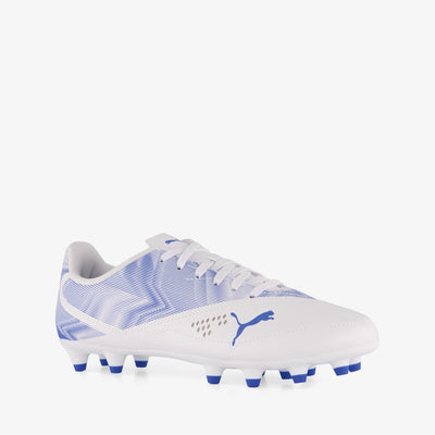 Puma Rapid FG AG Jr Unisex-Sportschuhe - Weiß-Ultrablau