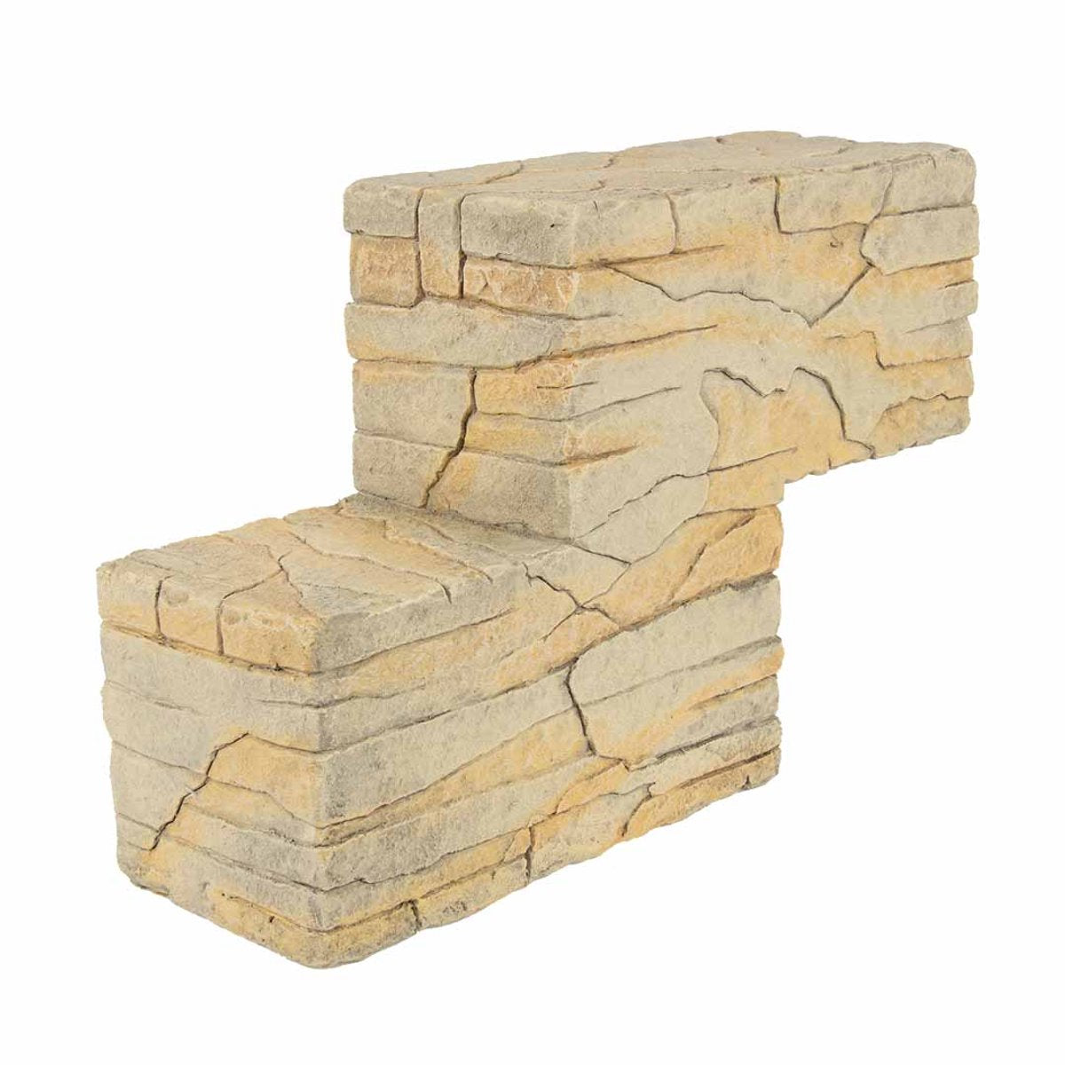 Terra della Baustein Combo Rock 3 28x9x18,5cm beige