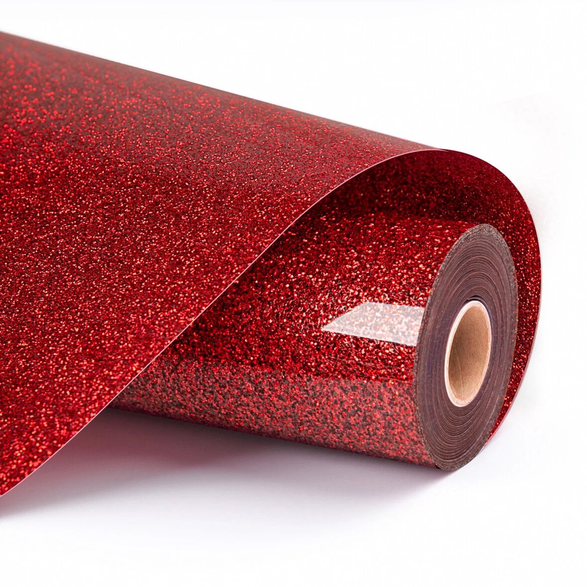 Loklik • flexible Folie Glitzer rot 30,5x90cm