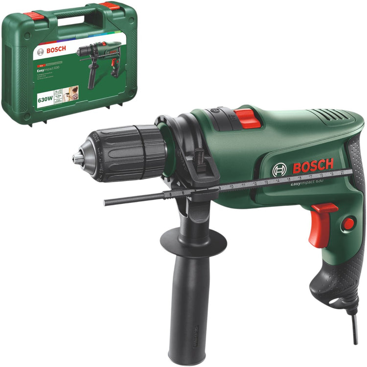 Bosch Easyimpact 630 Schlagbohrmaschine 630 Watt 15 Nm + Koffer (0603133100)