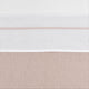 Meyco Babybettlaken mit Paspelierung – zartrosa – 75 x 100 cm – 0,3 tog