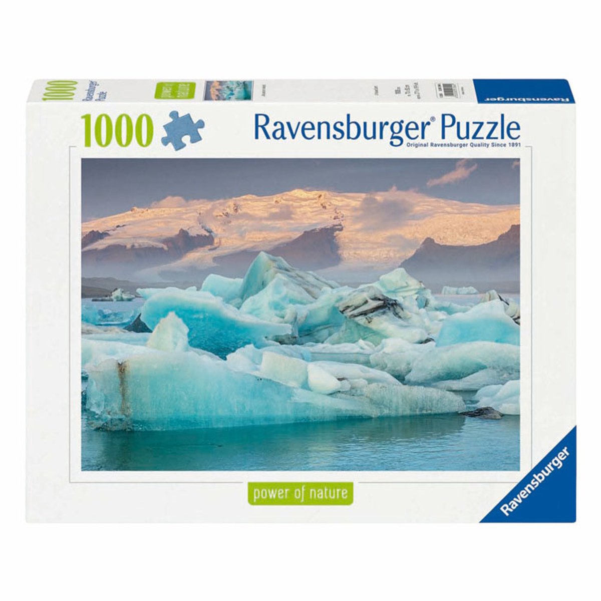 Ravensburger Puzzle Jokulsarlon Island - 1000 Teile.