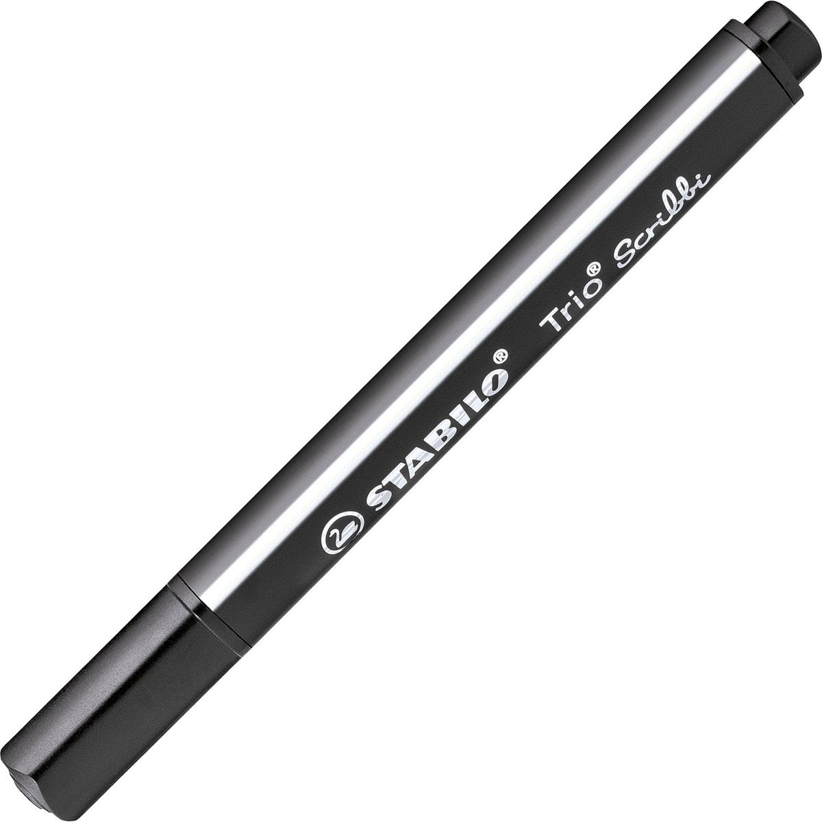 Stabilo Trio Scribbi Filzstift schwarz – pro Stück