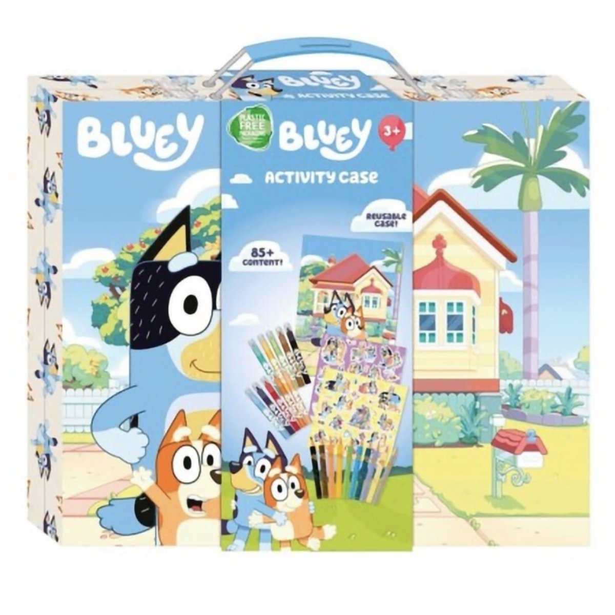 Toyland Bluey Aktivitätskoffer - 84-tlg.