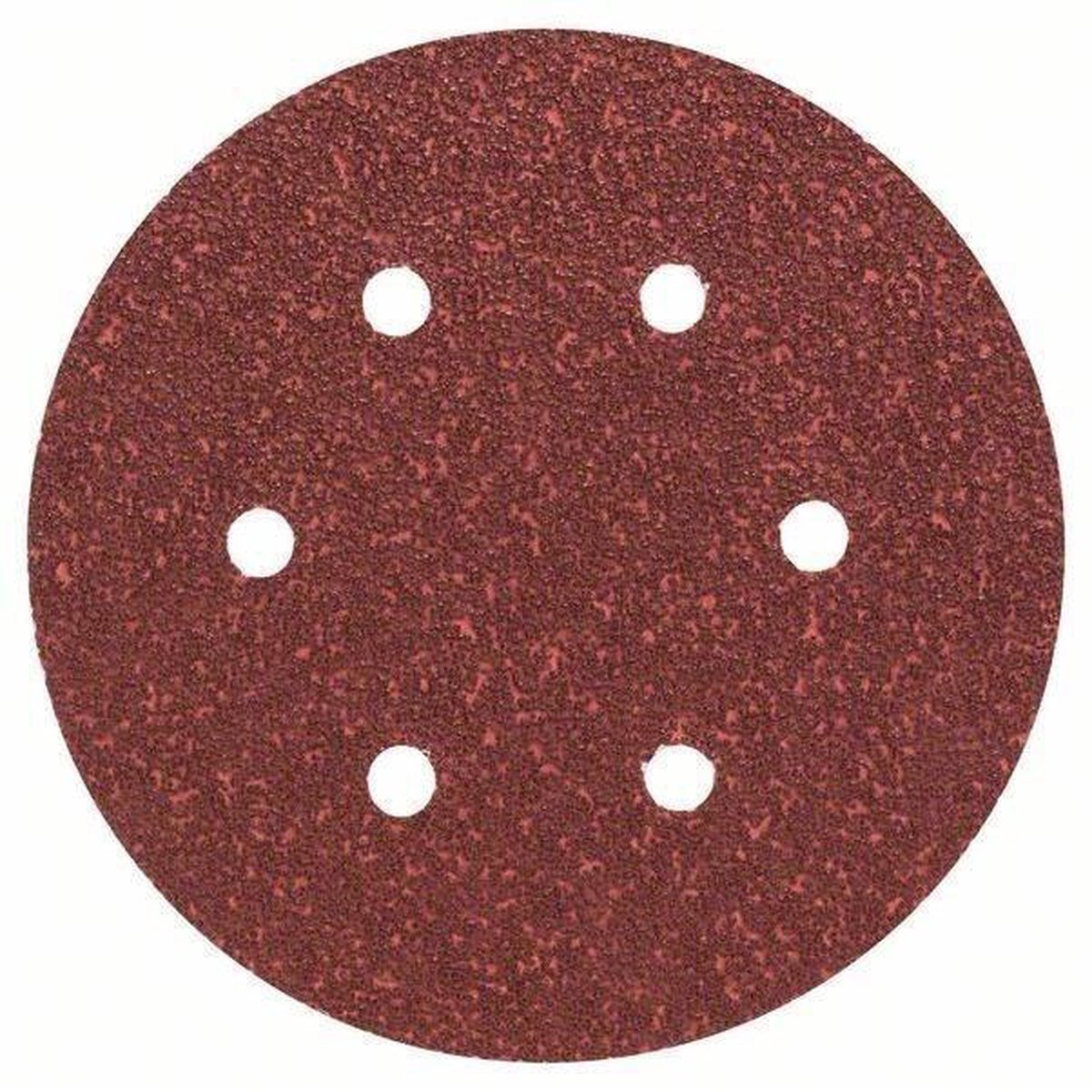 Bosch 5-teiliges Schleifblatt-Set für Exzenterschleifer 150 mm gelocht - Körnung 40