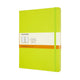 Klassisches Moleskine-Notizbuch – extra groß – Hardcover – liniert – Zitronengrün
