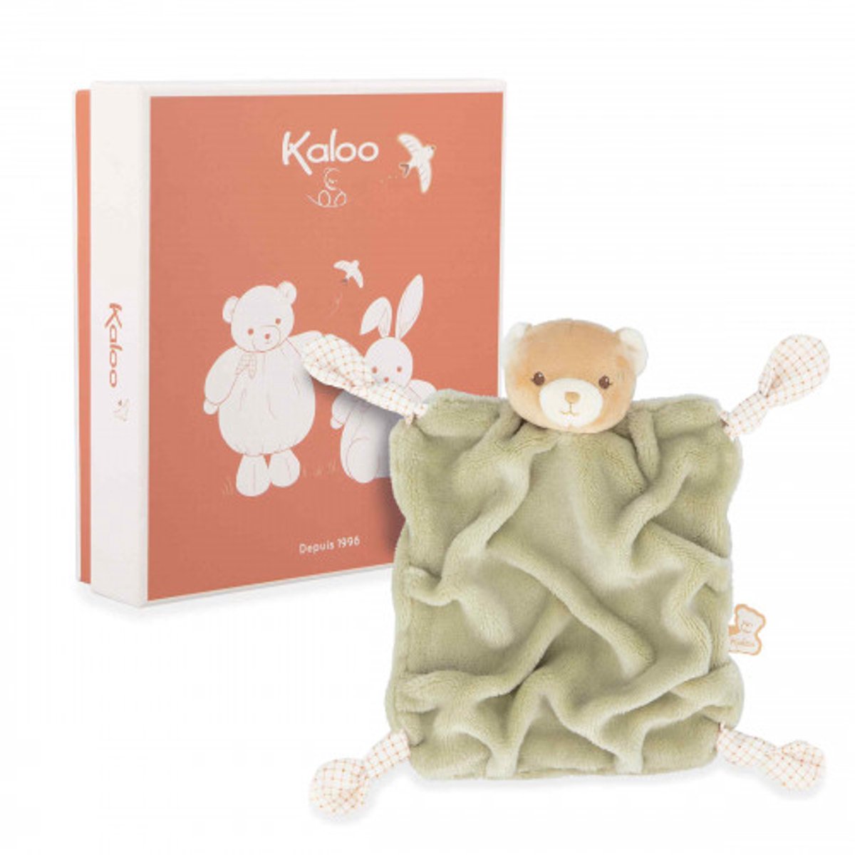 Kaloo intemporel - Kuscheltier - Bär - Farbe Grün