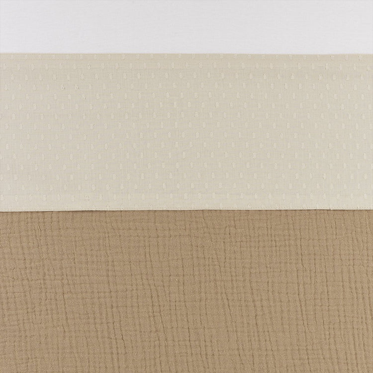 Meyco Baby Plume Bettlaken – 75 x 100 cm – weicher Sand