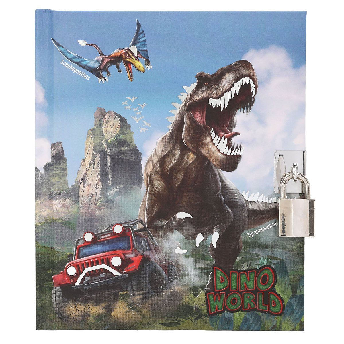 Topmodel Dino-Welttagebuch mit Schloss