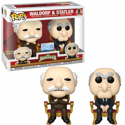 Funko die Muppets Waldorf Statler Vinylfiguren (2er-Set) Unisex Pop! - neutral - Standard