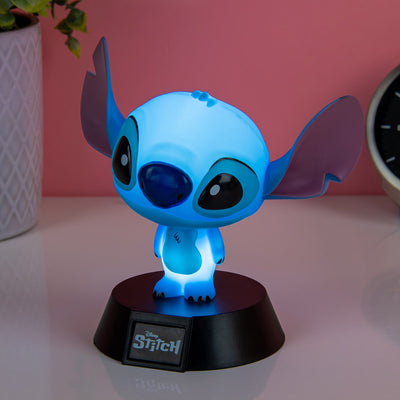 Paladone Products Ltd. Disney, Nachtlicht, dekorativer Charakterstich, 11 cm, leuchtend, blaues Ciel