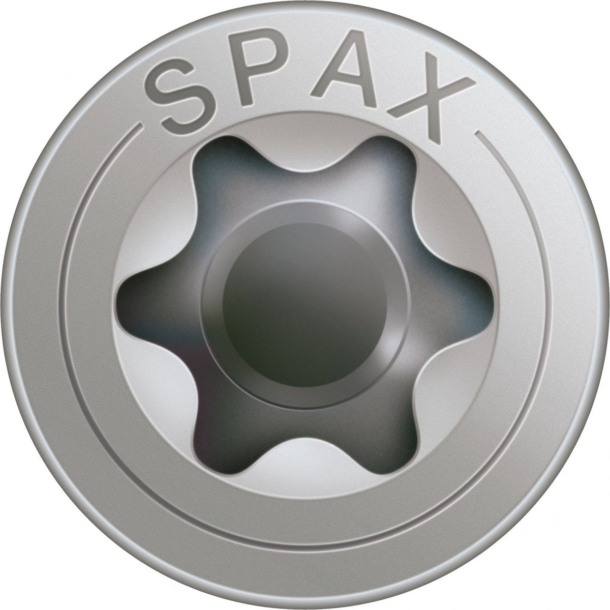 Spax 1197000350353 Edelstahlschraube, Senkkopf, 3,5 x 35, Vollgewinde, T-Star plus T15 – blanko – 200 Stück