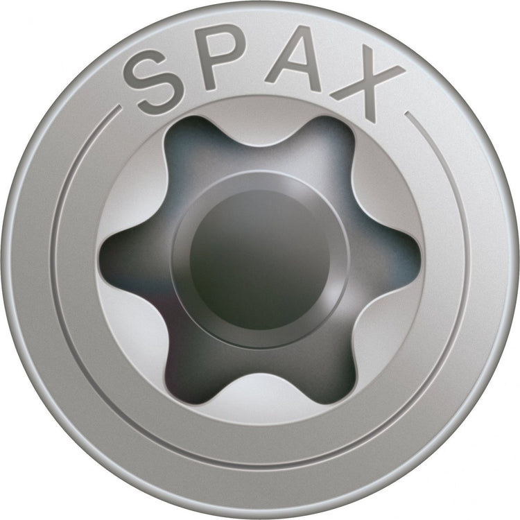 Spax 1197000350353 Edelstahlschraube, Senkkopf, 3,5 x 35, Vollgewinde, T-Star plus T15 – blanko – 200 Stück