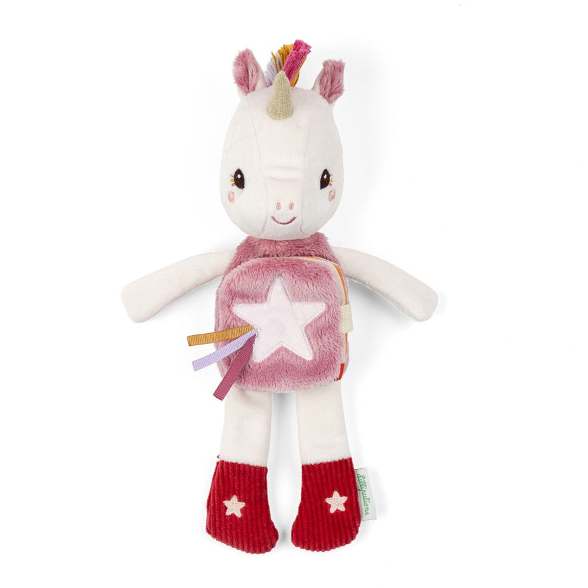 Lilliputiens - Kuschelbuch - Lena das Einhorn