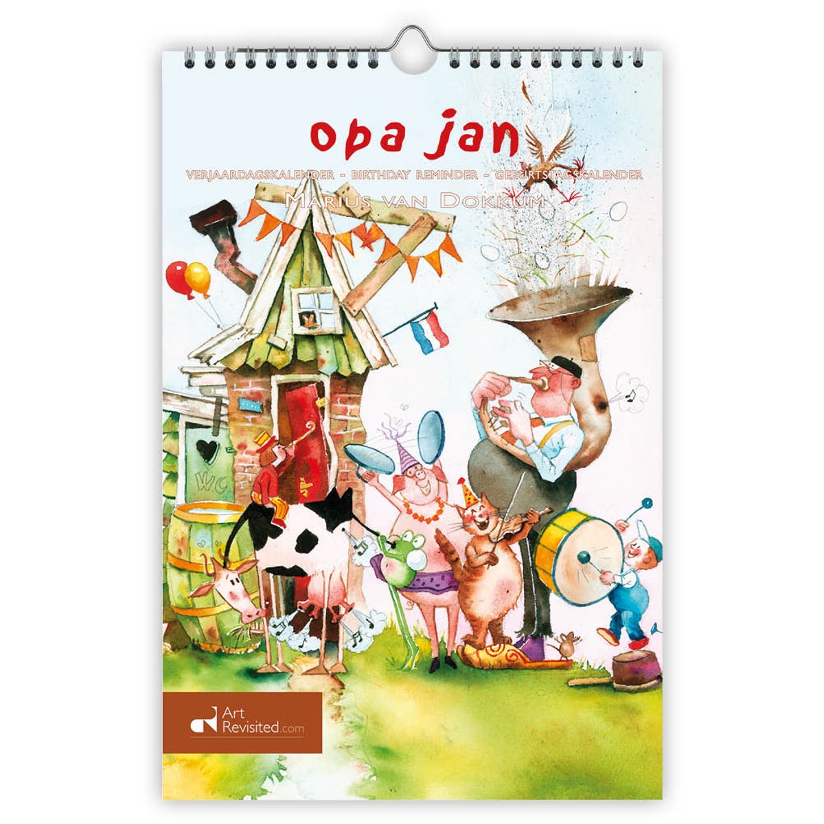 Comello Marius van Dokkum Opa Jan Geburtstagskalender
