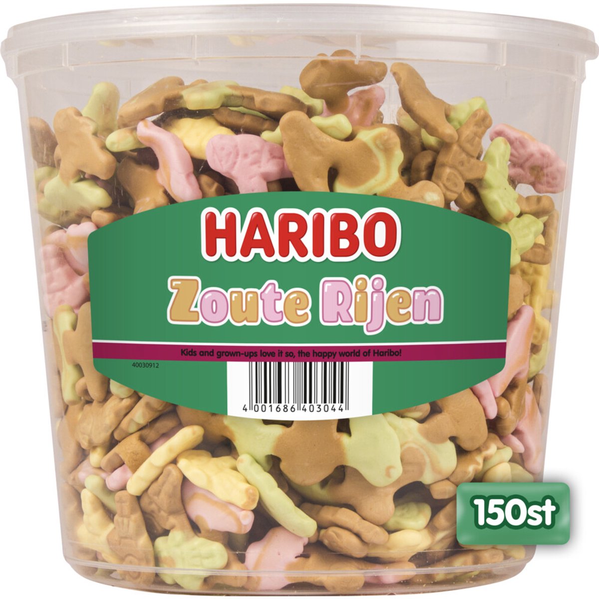 Haribo Schaumsalzreihen (150 Stück)